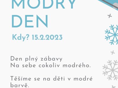 MODRÝ DEN V MŠ